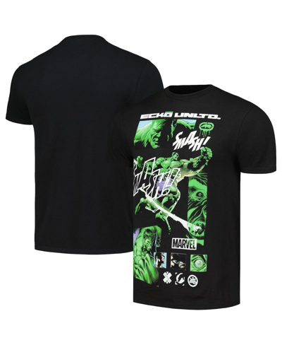 Ecko Unltd Men's And Women's  Black Hulk Hulkathon T-shirt