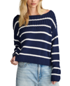 LUCKY BRAND WOMEN'S COTTON STRIPED BOAT-NECK SWEATER