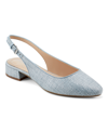 EASY SPIRIT WOMEN'S EFLEX CASSIUS SLINGBACK BLOCK HEEL DRESS PUMPS