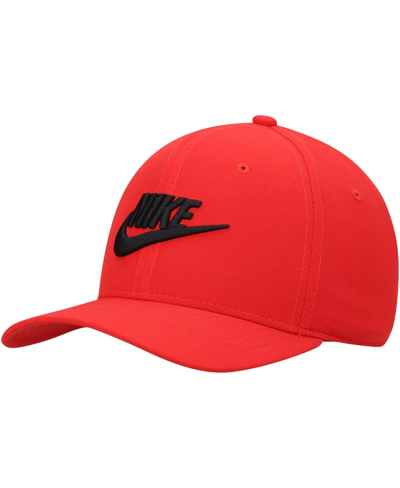 Nike Men's  Red Classic99 Futura Swoosh Performance Flex Hat