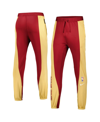 NIKE MEN'S NIKE WINE, GOLD CLEVELAND CAVALIERS 2023/24 AUTHENTIC SHOWTIME PANTS