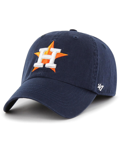 47 Brand Men's ' Navy Houston Astros Franchise Logo Fitted Hat
