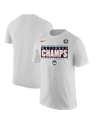 Nike Basketball National Champions Pebble T-shirt In White