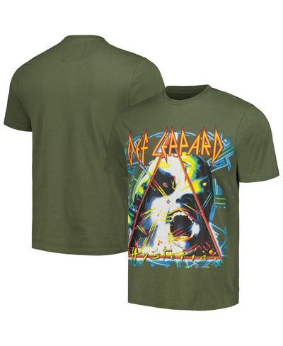 Reason Men's And Women's Olive Def Leppard Hysteria T-shirt