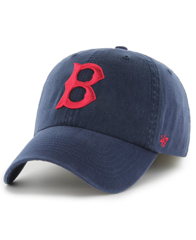 47 Brand Men's ' Navy Boston Red Sox Cooperstown Collection Franchise Fitted Hat