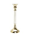 CLASSIC TOUCH TAPER CANDLE HOLDER WITH MARBLE STEM, 13" H