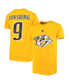 OUTERSTUFF YOUTH FILIP FORSBERG GOLD NASHVILLE PREDATORS PLAYER NAME AND NUMBER T-SHIRT
