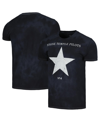 Global Merch Men's Black Distressed Stone Temple Pilots No. 4 T-shirt In Black
