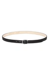 Longchamp Ceinture Femme Le Foulonné In Black