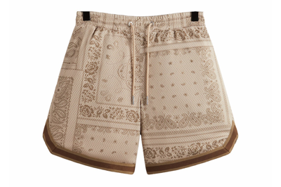 Pre-owned Kith Bandana Mesh Curtis Short Canvas