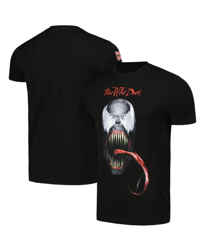 Global Merch Men's Black Venom X Iron Maiden T-shirt