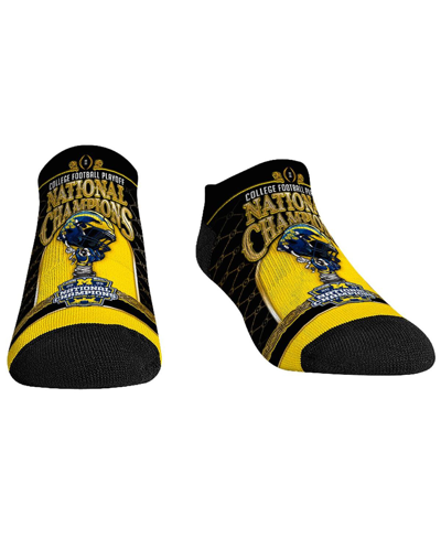 Rock 'em Men's And Women's  Socks Navy Michigan Wolverines College Football Playoff 2023 National Cha