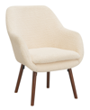 CONVENIENCE CONCEPTS 25.25" SHERPA CHARLOTTE ACCENT CHAIR