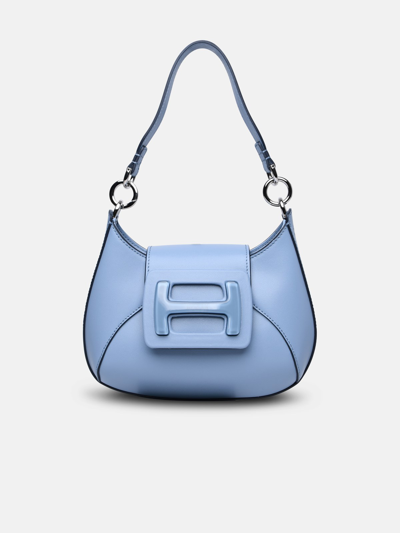 Hogan Light Blue Leather Bag