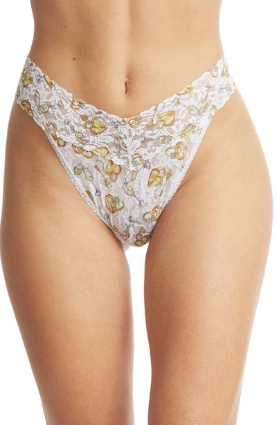 HANKY PANKY PRINT ORIGINAL RISE THONG