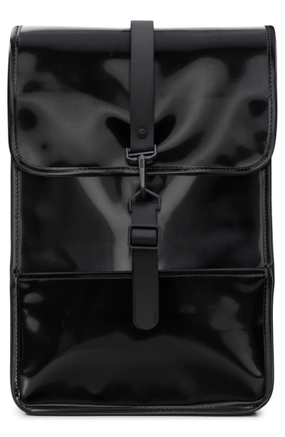 Rains 1280 Mini Waterproof Backpack In Black