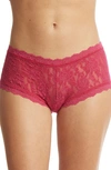Hanky Panky Signature Lace Boyshorts In Evening Pour
