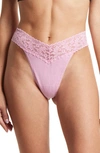 Hanky Panky Original Rise Thong In Lotus Flower