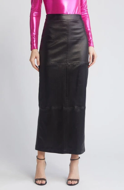 NIKKI LUND NIKKI LUND IGGY METALLIC MAXI SKIRT 