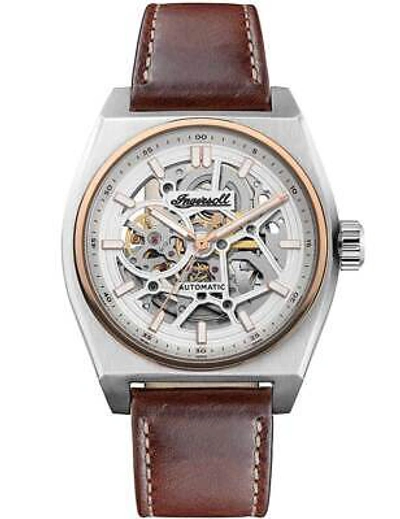 Pre-owned Ingersoll I14302 The Vert Automatic 43mm 5atm