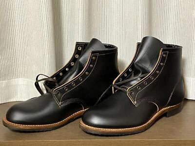 Pre-owned Red Wing Shoes Red Wing 9060 Beckman Boot Flat Box Width D Black Men Sz 10.5d High Top Leather