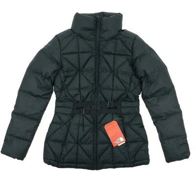 Pre-owned The North Face Women's Belted Mera Peak Jacket In Black Size S B4905