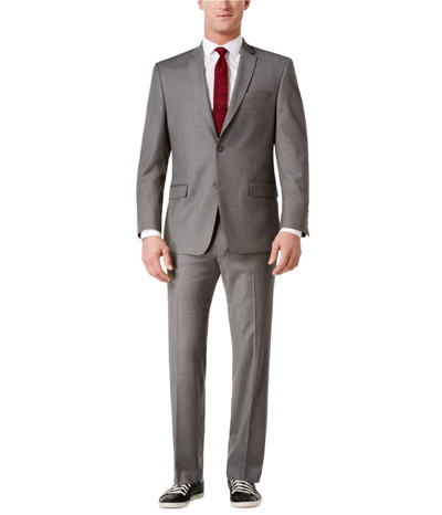 Pre-owned Marc New York Marc York Mens Andrew Marc Two Button Formal Suit In Gray