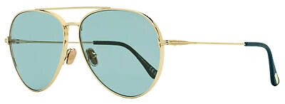 Pre-owned Tom Ford Unisex 62mm Sunglasses In Blue Flash