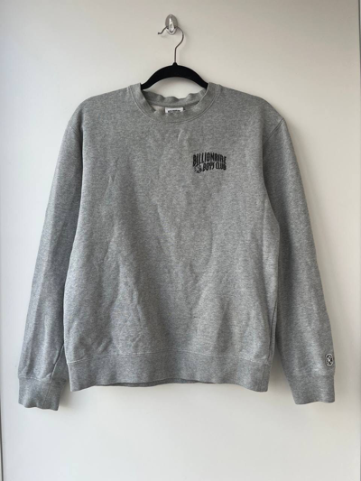 Pre-owned Billionaire Boys Club Bbc Sweatshirt Y2k In Grey