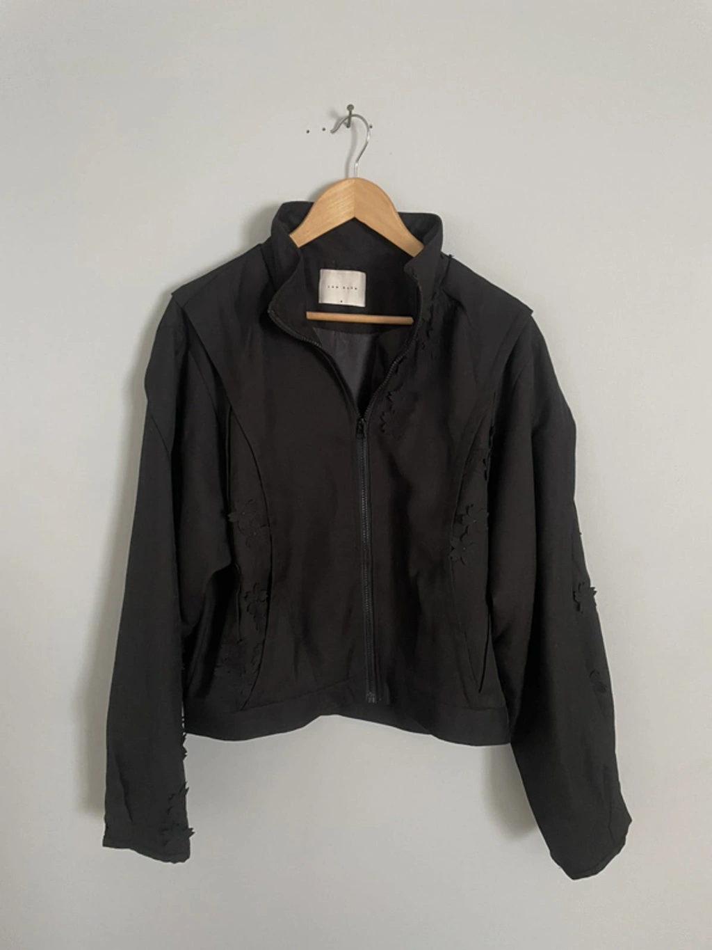 Pre-owned Cmmawear Jun Alyx Cropped Flower Track Jacket In