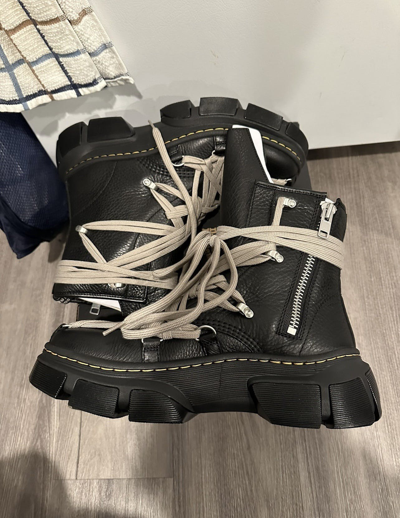 Pre-owned Rick Owens Dr. Martens X 1460 Dmxl Mega Lace Boot Pre-owned Rick Owens Dr. Martens X 1460 Dmxl Mega Lace Boot