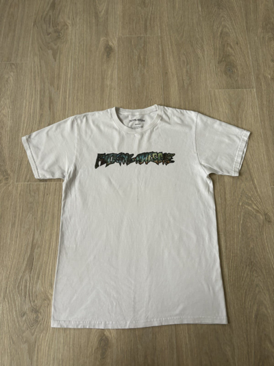 Pre-owned Fucking Awesome Y2k T Shirt In White