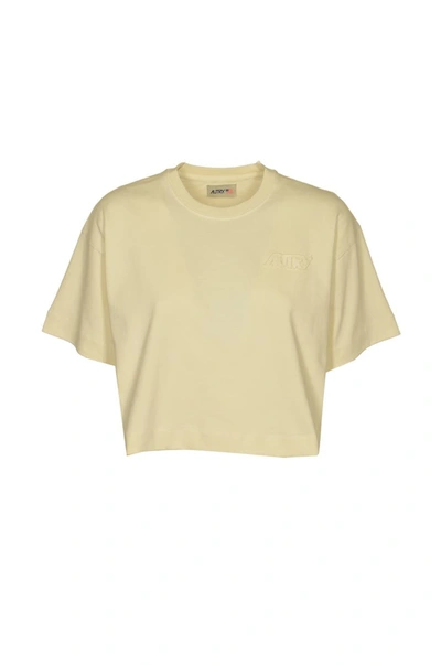 Autry T-shirts And Polos In Apparel Suola Cream