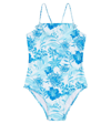 Vilebrequin Gom Printed Swimsuit In Blanc