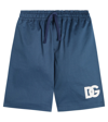 DOLCE & GABBANA DG COTTON-BLEND JERSEY SHORTS