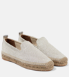 Brunello Cucinelli Canvas Espadrilles In Sabbia
