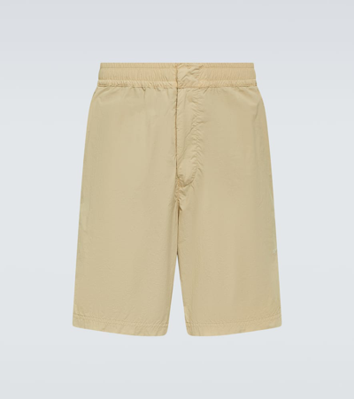 Stone Island Compass Bermuda Shorts In Beige