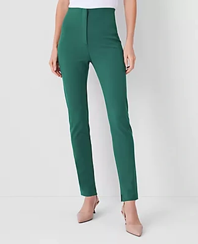 Ann Taylor The Petite Audrey Pant In Fresh Evergreen