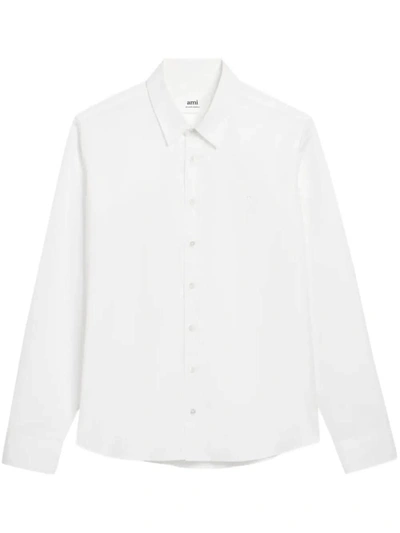 Ami Alexandre Mattiussi Ami Shirts In White