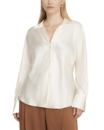 Vince Plus Bias Blouse In Pink