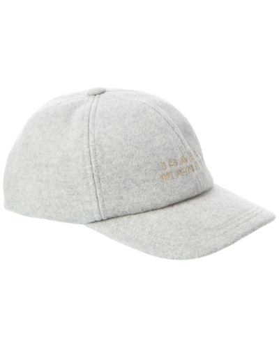 Isabel Marant Tyron Wool-blend Cap In Beige