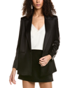 Alice And Olivia Denny Boyfriend Blazer In Black