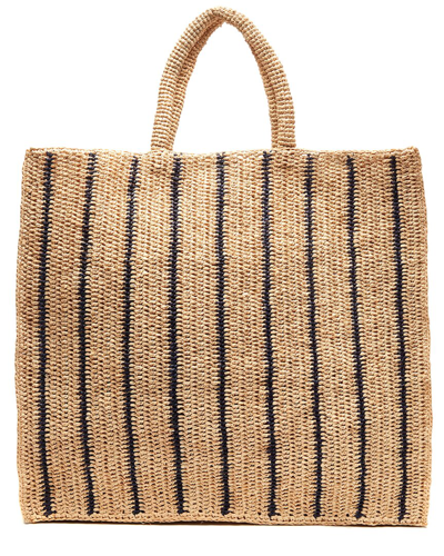 Mar Y Sol Marbella Raffia Tote In Brown