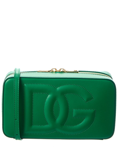 Dolce & Gabbana Dg Logo Crossbody Bag In Green