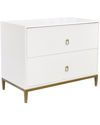 Pasargad Home Victoria Ivory Nightstand In Ivory