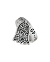 GUCCI GUCCI SILVER GHOST CHARM RING