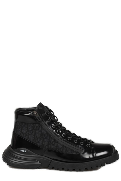 Dior Combat Ankle Boot In Black2