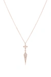 STONE PARIS STONE PARIS PASSION LONG NECKLACE IN METALLICS,PASSION