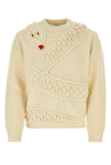 BOTTEGA VENETA BOTTEGA VENETA CREWNECK SLEEVED SWEATER