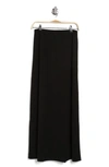 Wayf Rosalina Slip Skirt In Black